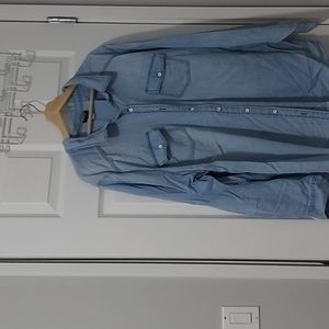 Torrid chambray button down shirt